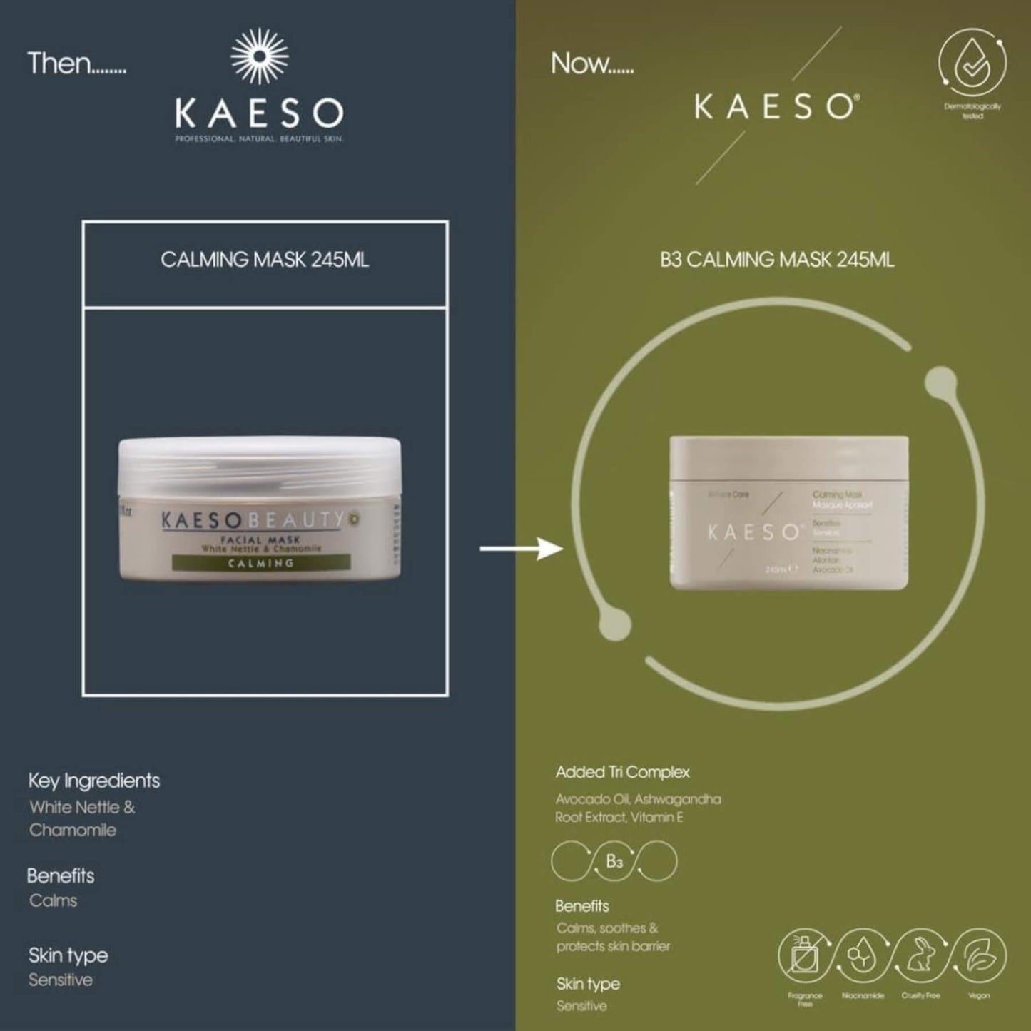 Kaeso B3 Face Care Calming Mask