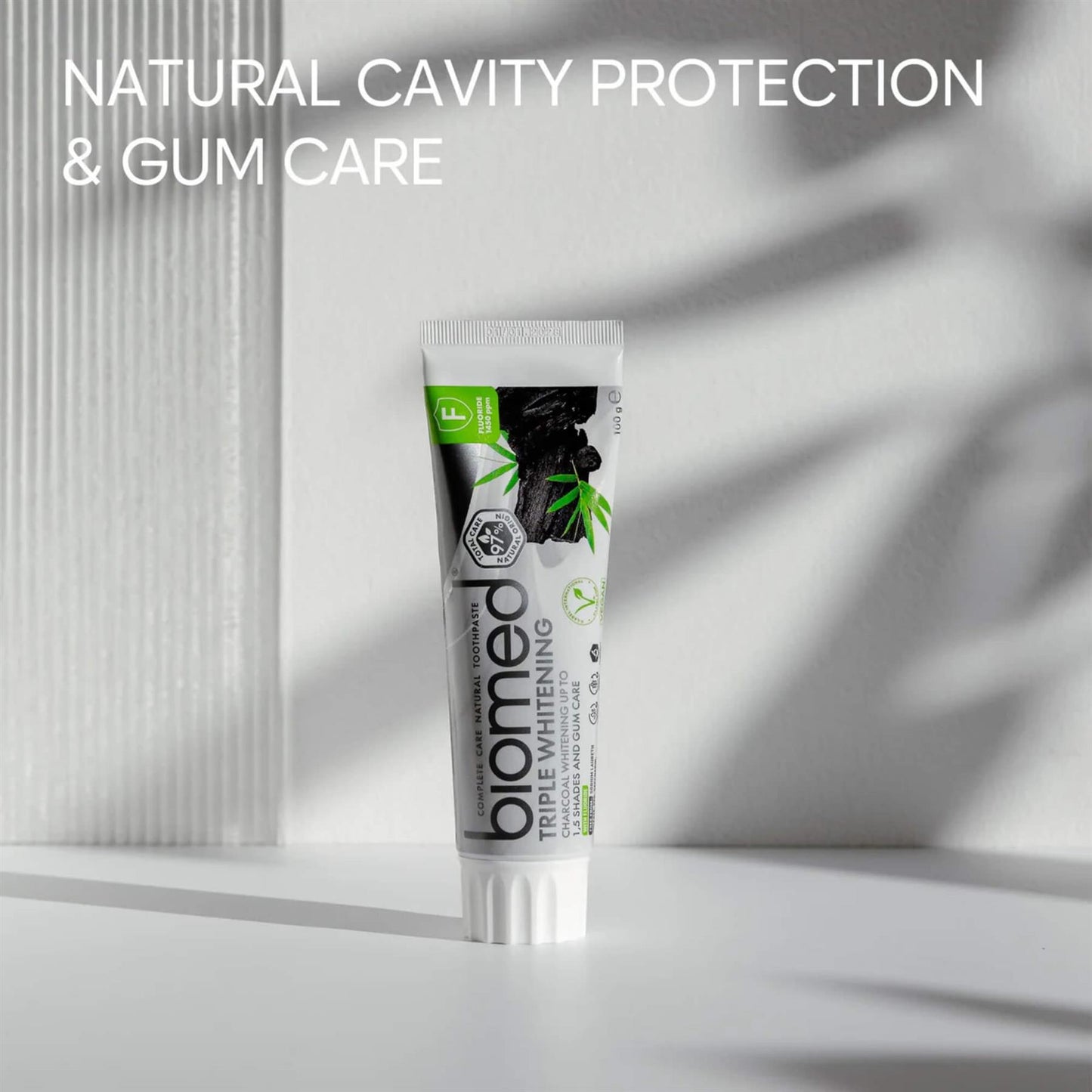 BIOMED Triple Whitening 97% Natural Toothpaste 100g