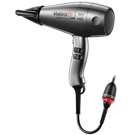 Valera Swiss Silent Jet 8600 Ionic Rotocord Hair Dryer - Silver