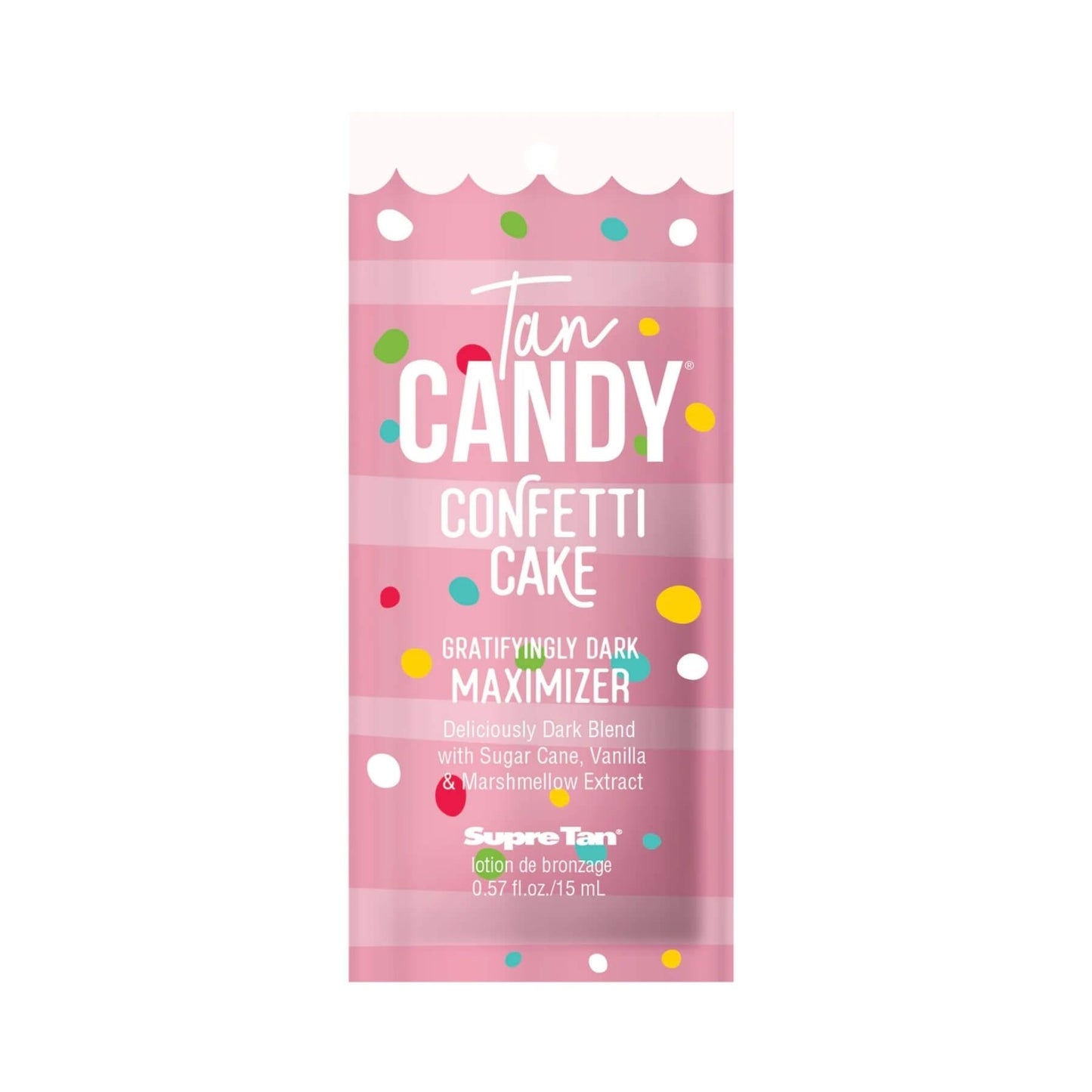 Supre Tan Candy Confetti Cake Dark Accelerator Tanning Lotion