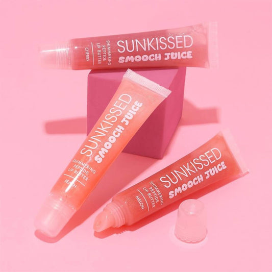 Sunkissed Smooch Juice Shimmering Peptide Lip Butter - 3 x 17ml