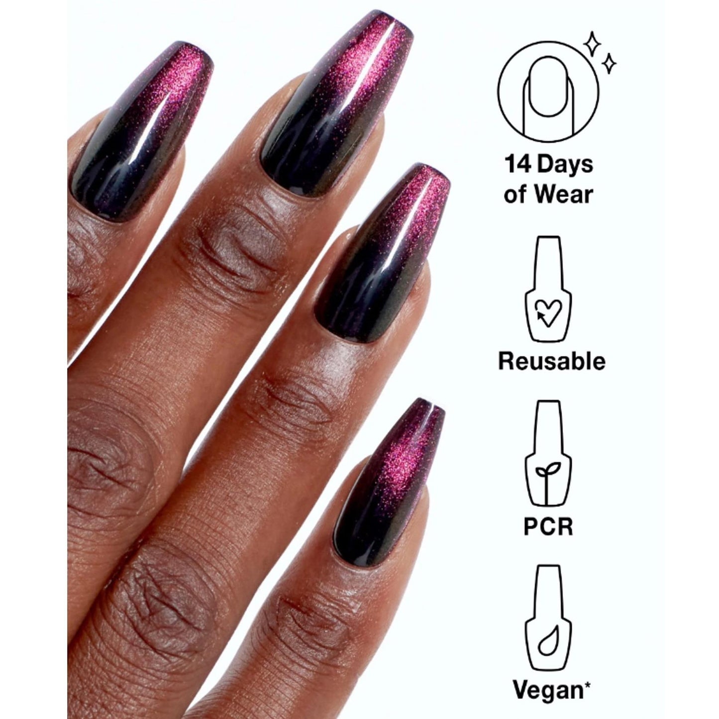 OPI xPRESS/ON Classic Instant Gel Effect False Nails