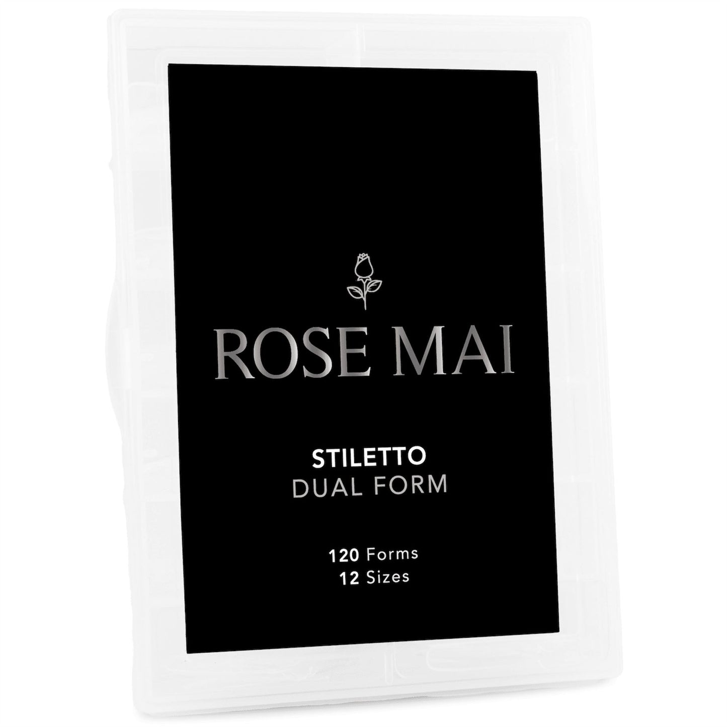 Rose Mai Stiletto Dual Nail Forms - 120 pack