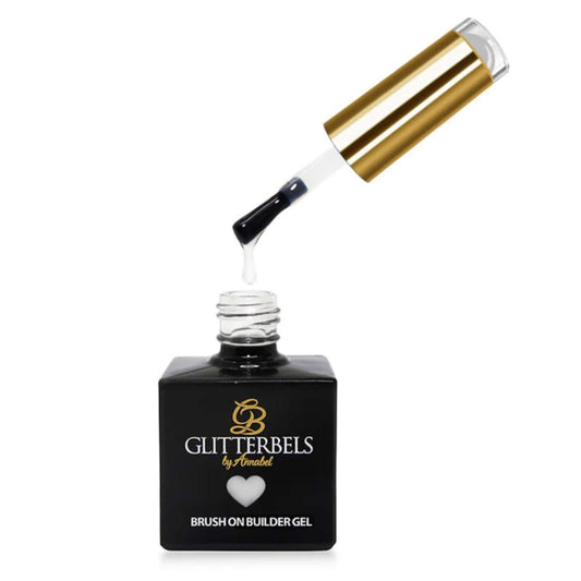 Glitterbels Brush On Builder Gel 17ml - Clear