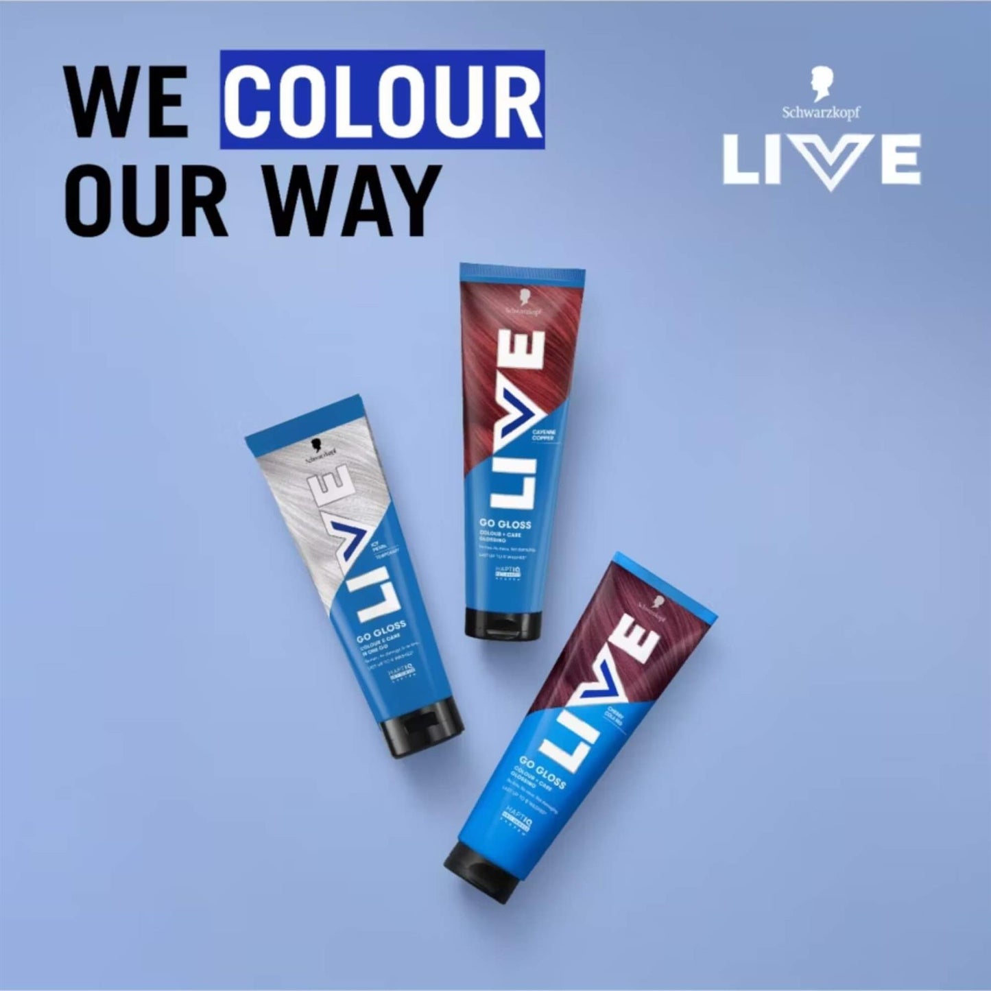 Schwarzkopf LIVE Go Gloss Cayenne Copper Colour & Shine Hair Gloss 150 ml