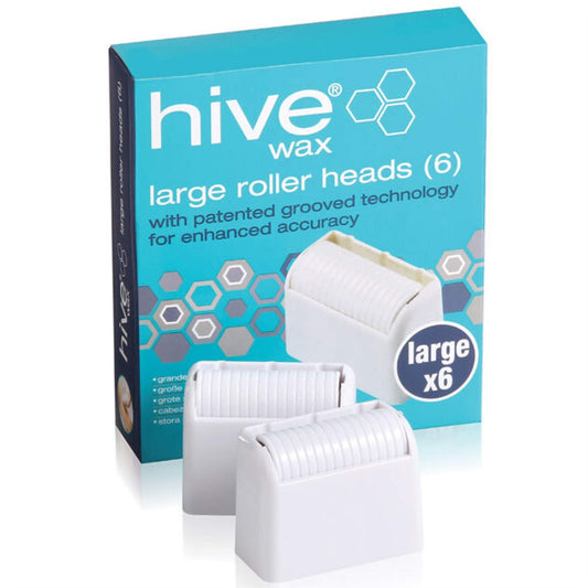 Hive of Beauty Roller Wax Heads - Large - 6 Pack