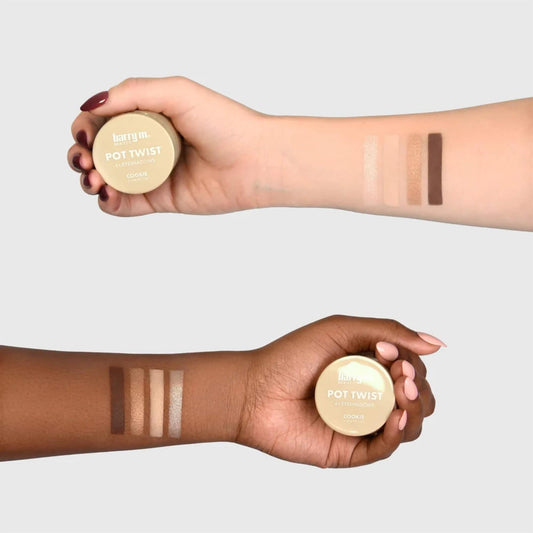 Barry M Pot Twist 4x 1.8g Eyeshadows - Cookie