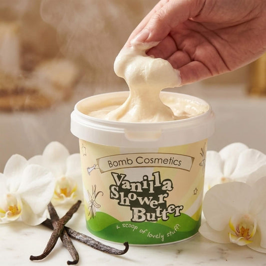 Bomb Cosmetics Cleansing Shower Butter - Vanilla - 365ml