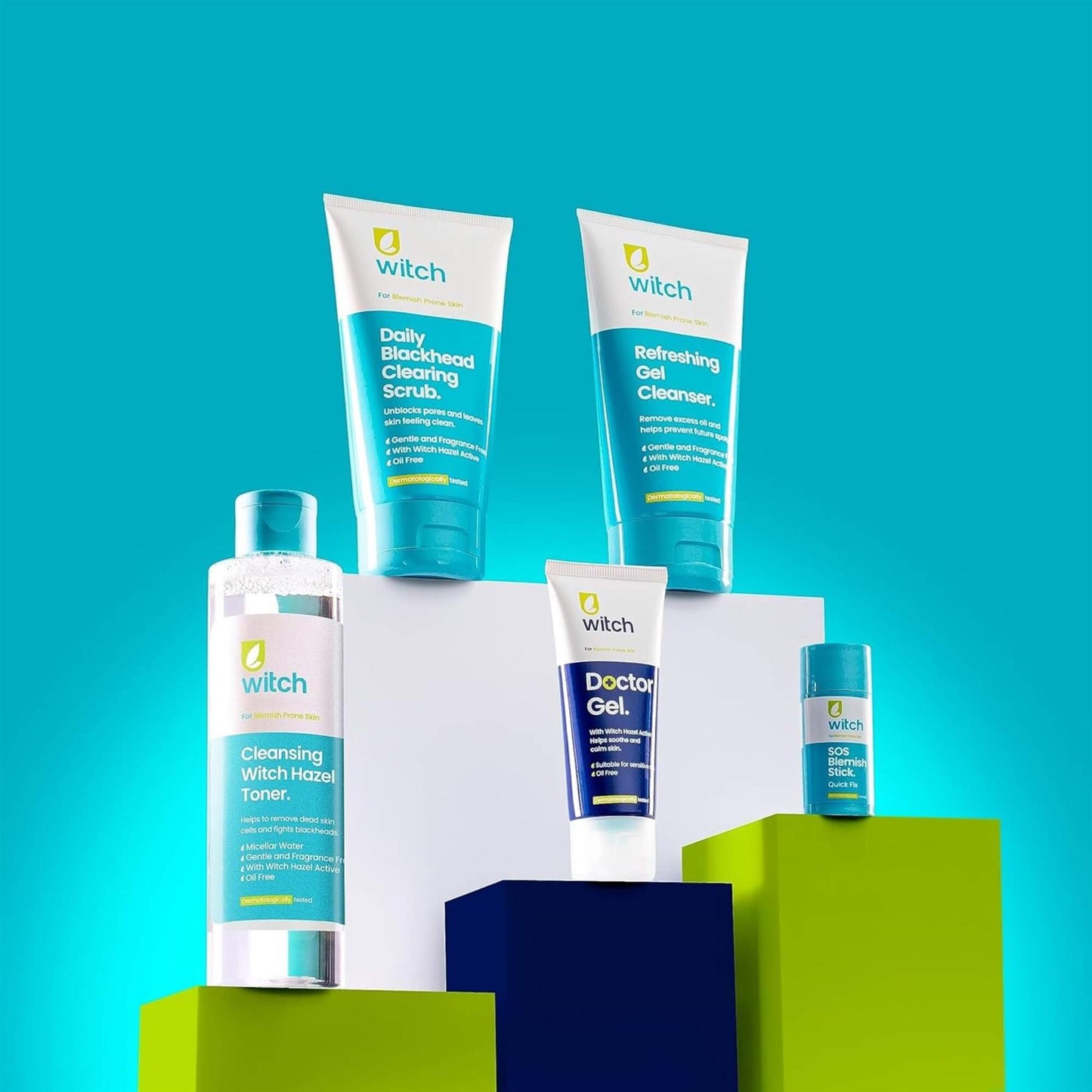 Witch Doctor Skin Treatment Gel - 35ml - Antibacterial Witch Hazel for Spots