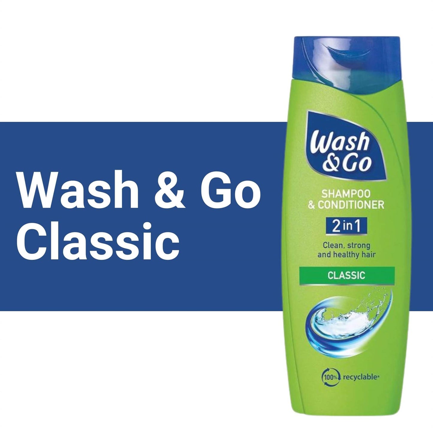Wash & Go 2 in 1 Shampoo - Classic