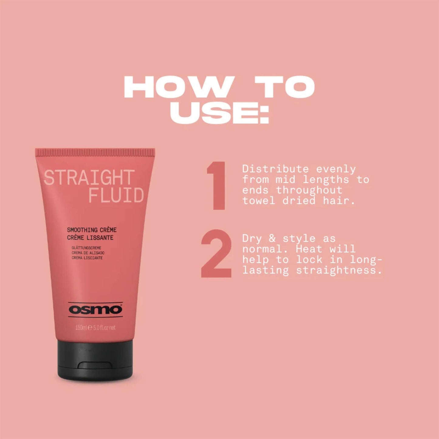 Osmo Straight Fluid Smoothing Crème 150ml