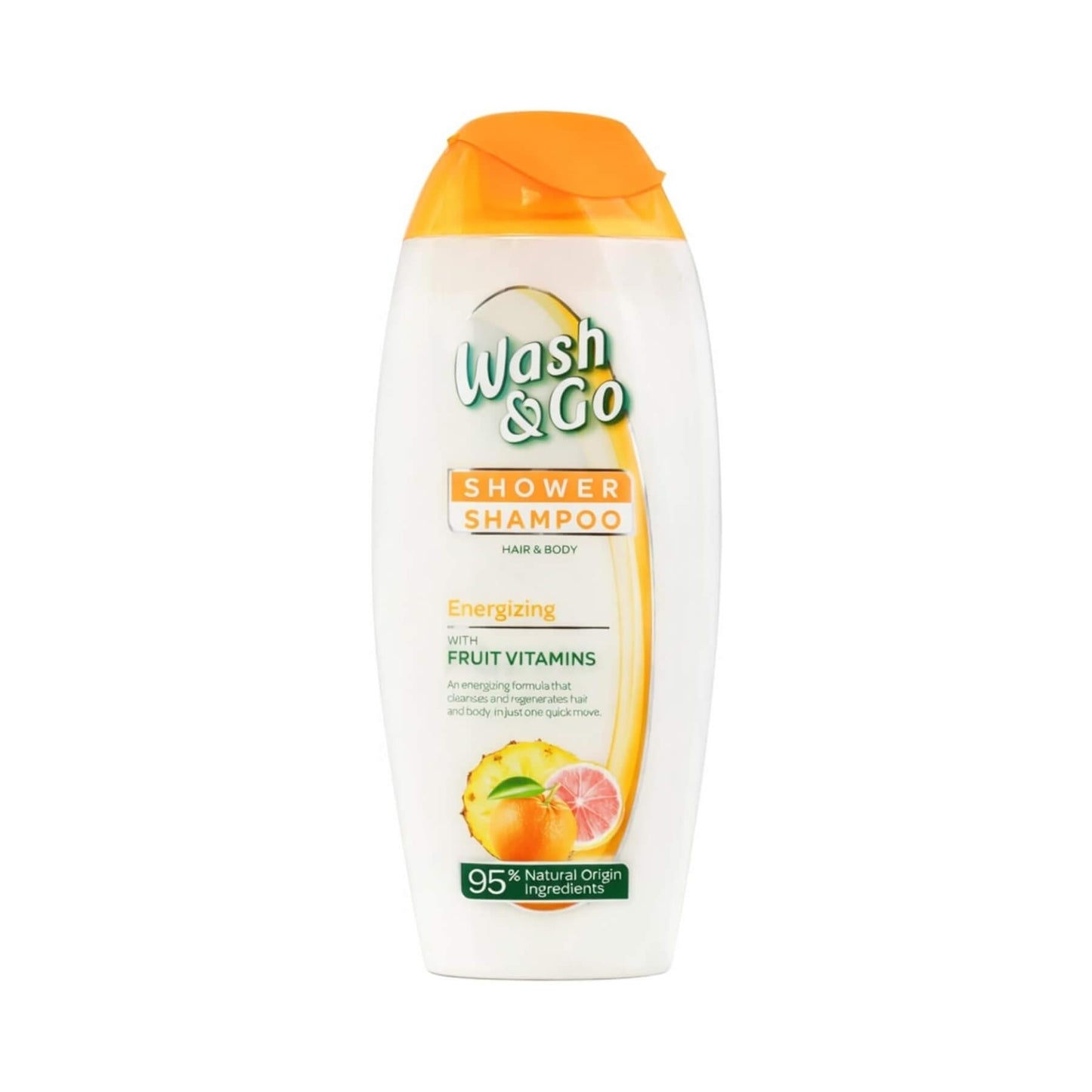 Wash & Go Hair And Body Shower Shampoo - Energising - 250ml