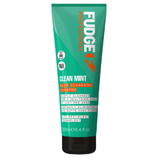 Fudge Professional Clean Mint Deep Cleansing Shampoo - 250ml