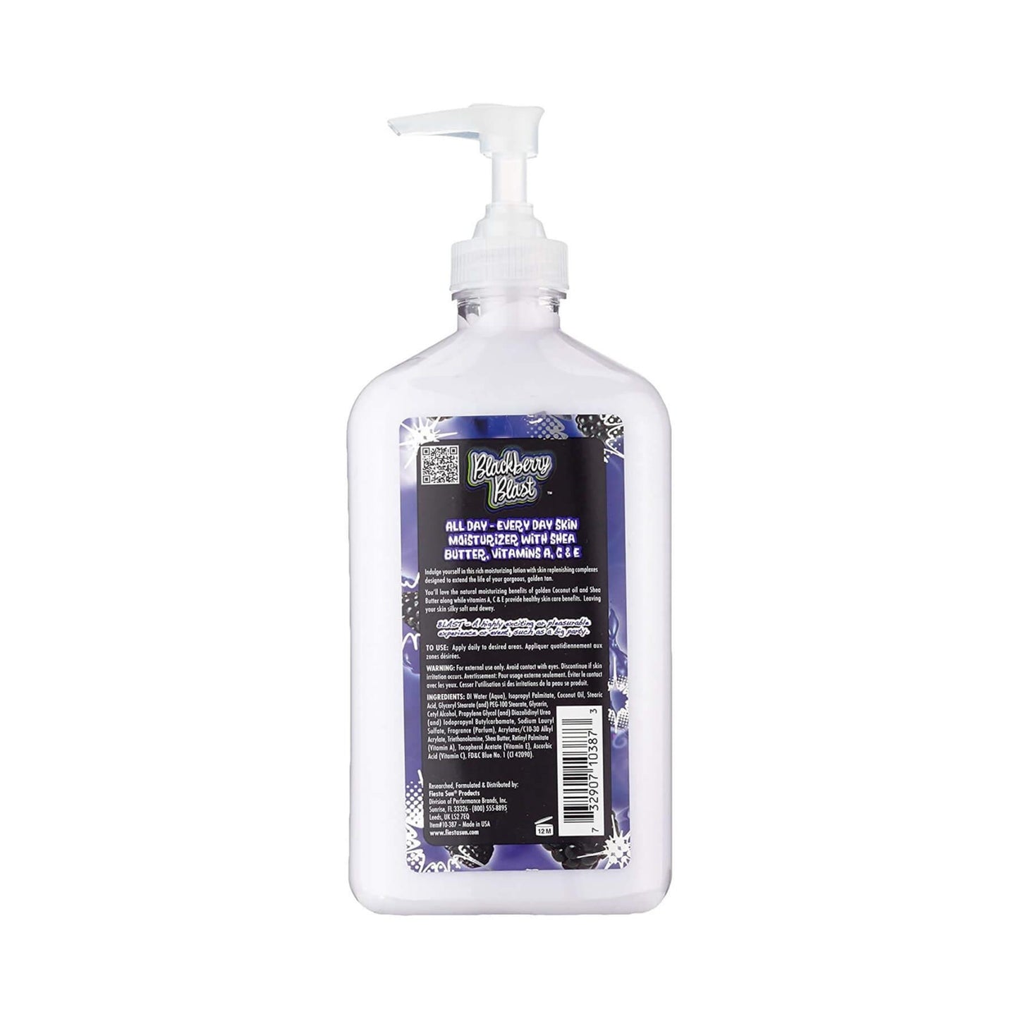 Fiesta Sun Blackberry Blast All Day Every Day Skin Moisturizer 472ml