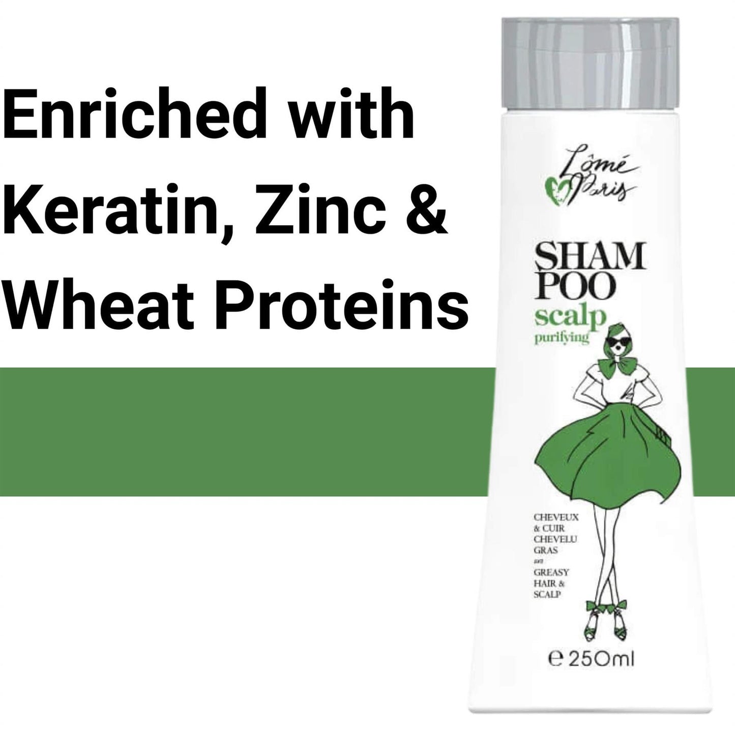 Lomé Paris Scalp Purifying Shampoo - 250ml