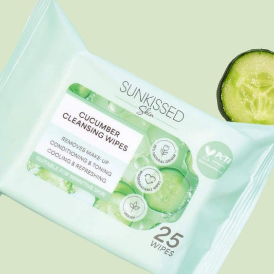 Sunkissed Skin Cucumber Cleansing Wipes