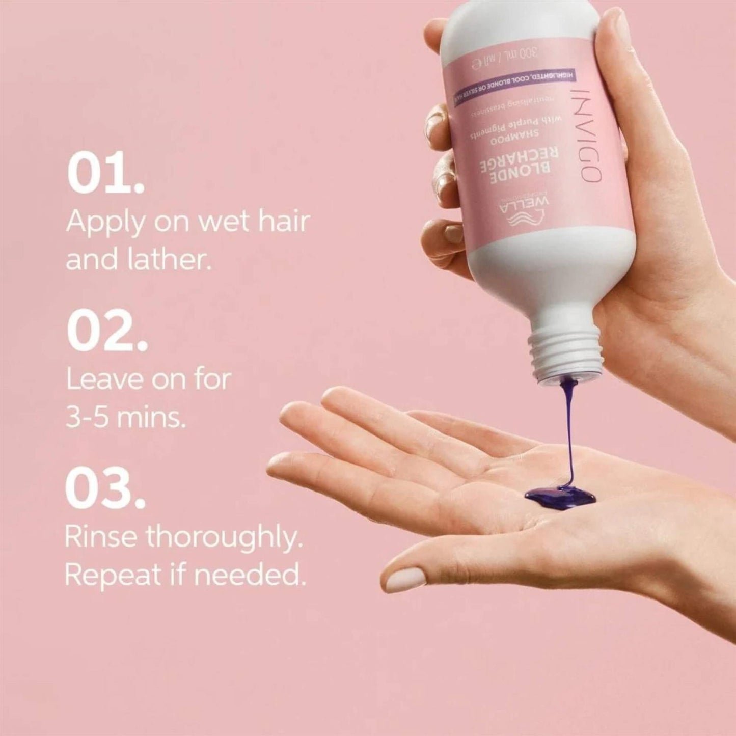 Wella Professional Invigo Blonde Recharge Purple Shampoo