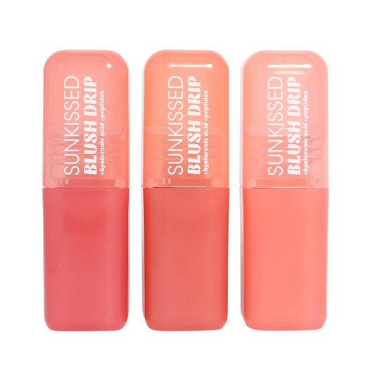 Sunkissed Blush Drip Liquid Blusher Trio - 3 x 4ml