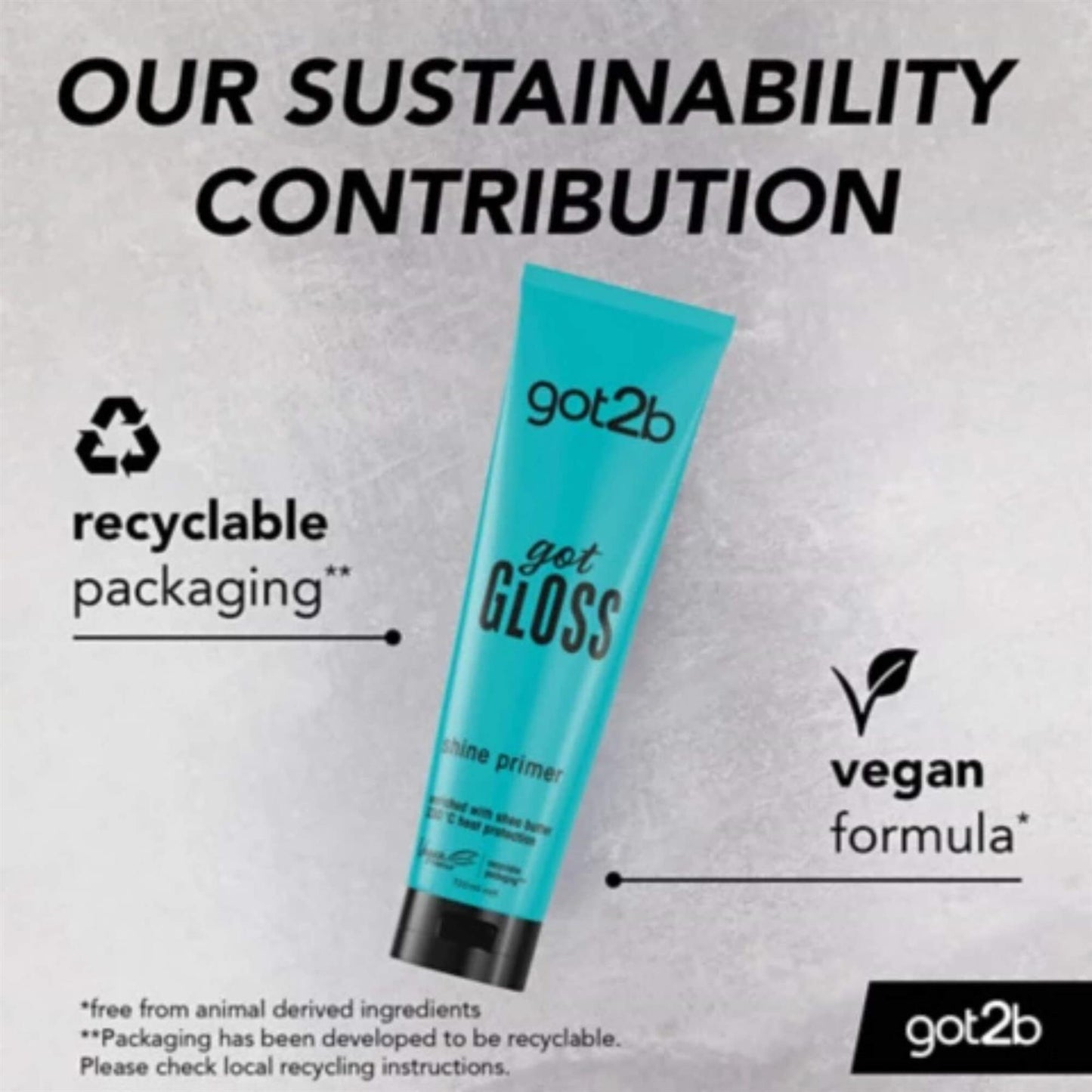 got2b GotGloss Glass Hair Shine Primer Lotion 150ml
