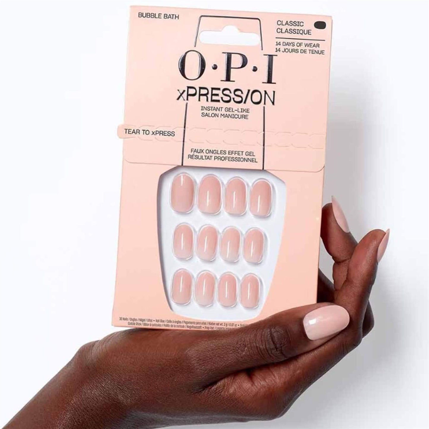 OPI xPRESS/ON Classic Instant Gel Effect False Nails