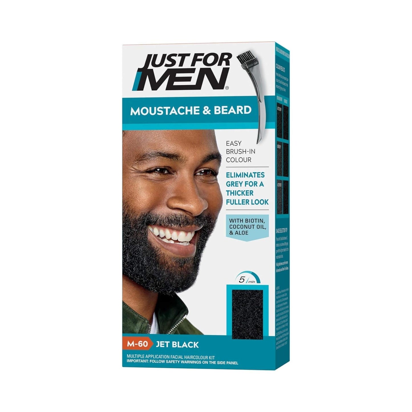 Just For Men Brush In Facial Hair Colour