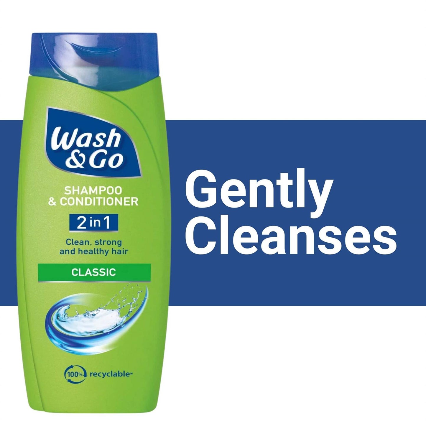 Wash & Go 2 in 1 Shampoo - Classic