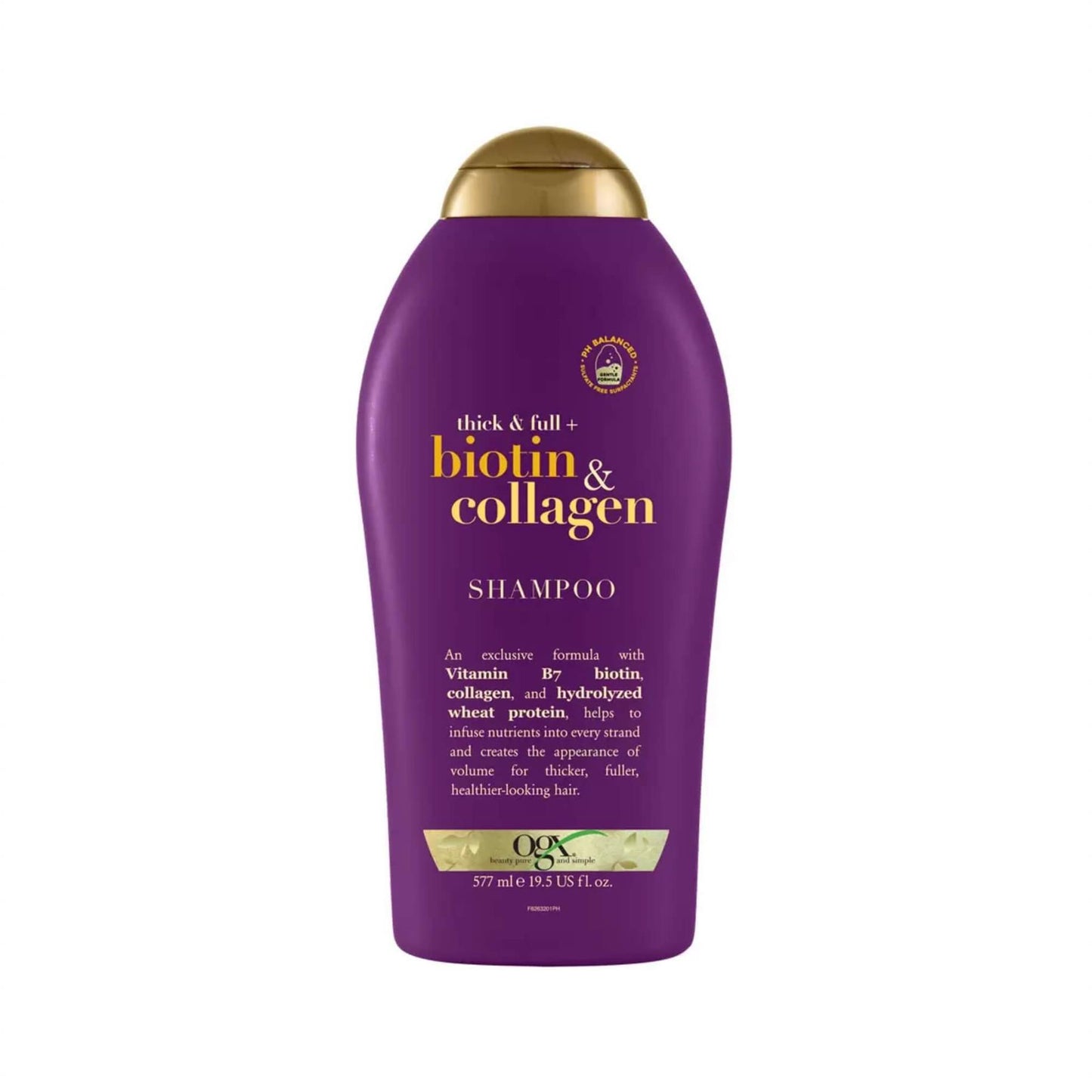 OGX Thick & Full + Biotin & Collagen Shampoo & Conditioner Duo - 2 x 577ml