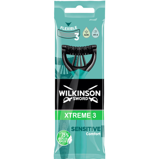 Wilkinson Sword Xtreme 3 Sensitive Individual Razor for Him