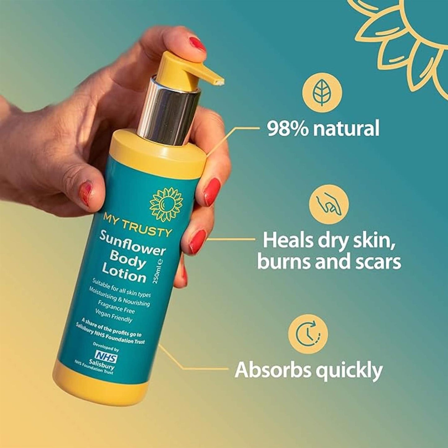 My Trusty Sunflower Body Lotion - 250ml