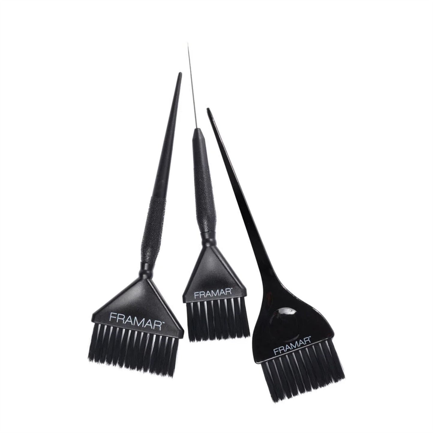 Framar Variety Hair Colour Tint Brush Set - 3 Pack