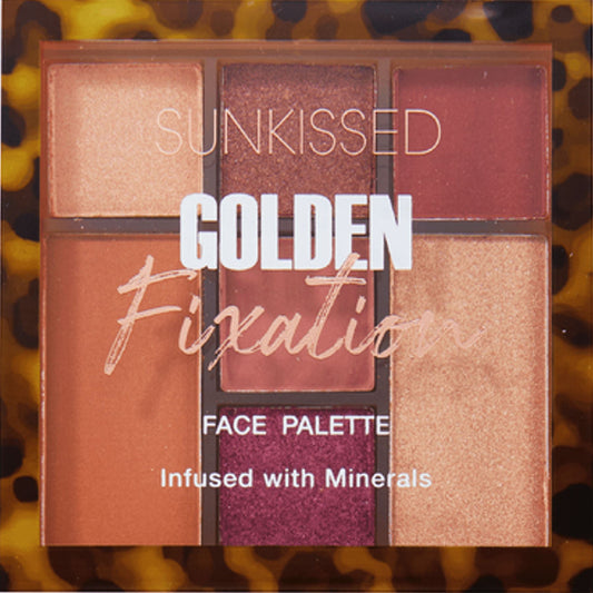 Sunkissed Face And Eye Palette - Golden Fixation