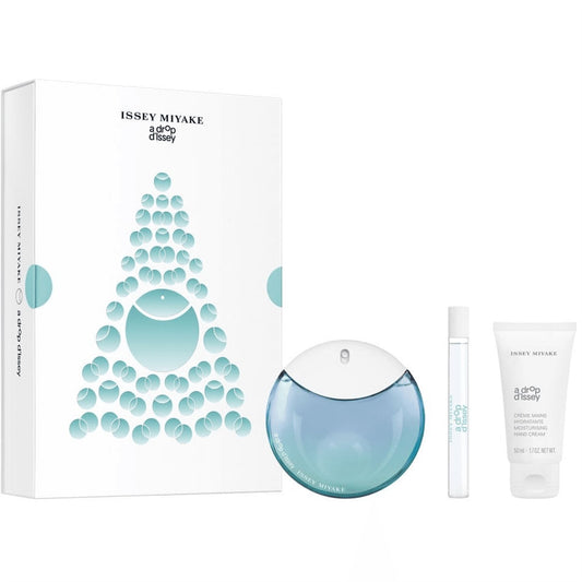 Issey Miyake A Drop D'issey Fraiche Gift Set for Her - 90ml EDP / 50ml Lotion / 10ml EDP