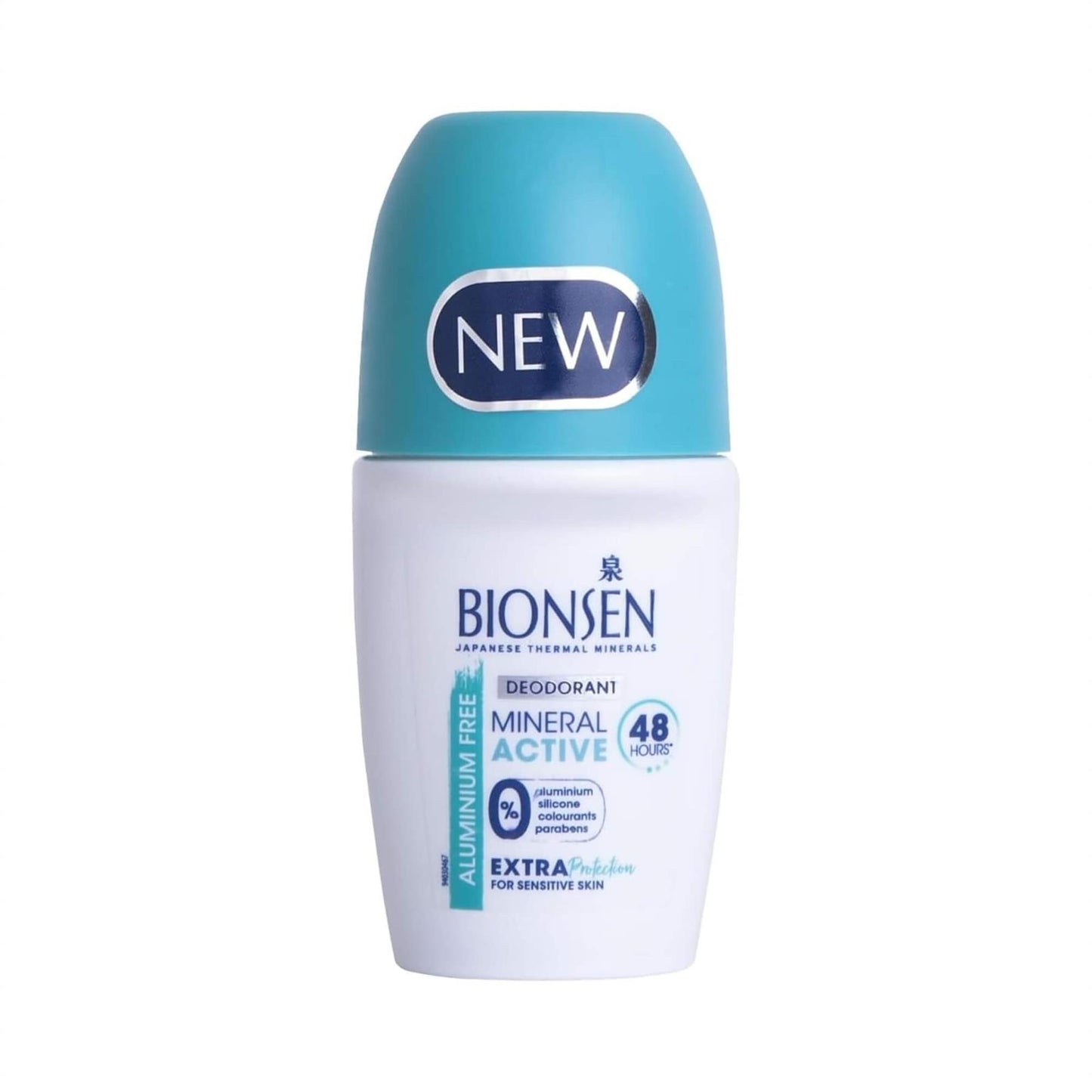 Bionsen Mineral Active Roll-On Deodorant - 0% Aluminium - Long Lasting Protection 50ml