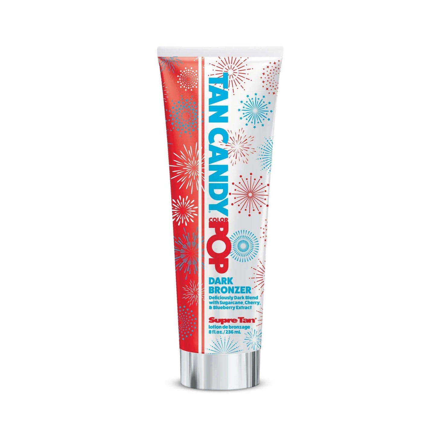 Supre Tan Candy Color Pop Bold Dark Bronzer Tanning Lotion