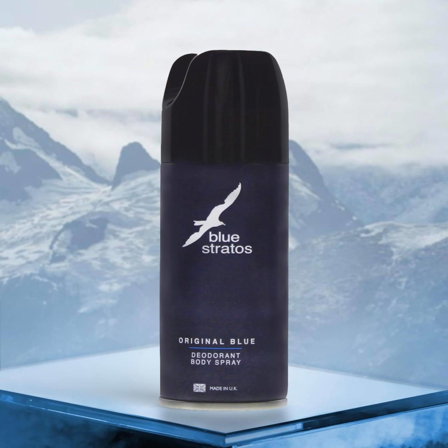 Blue Stratos Deodorant Body Spray for Men 150ml