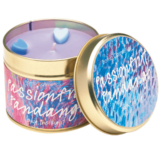 Bomb Cosmetics Tin Candle - Passionfruit Fandango
