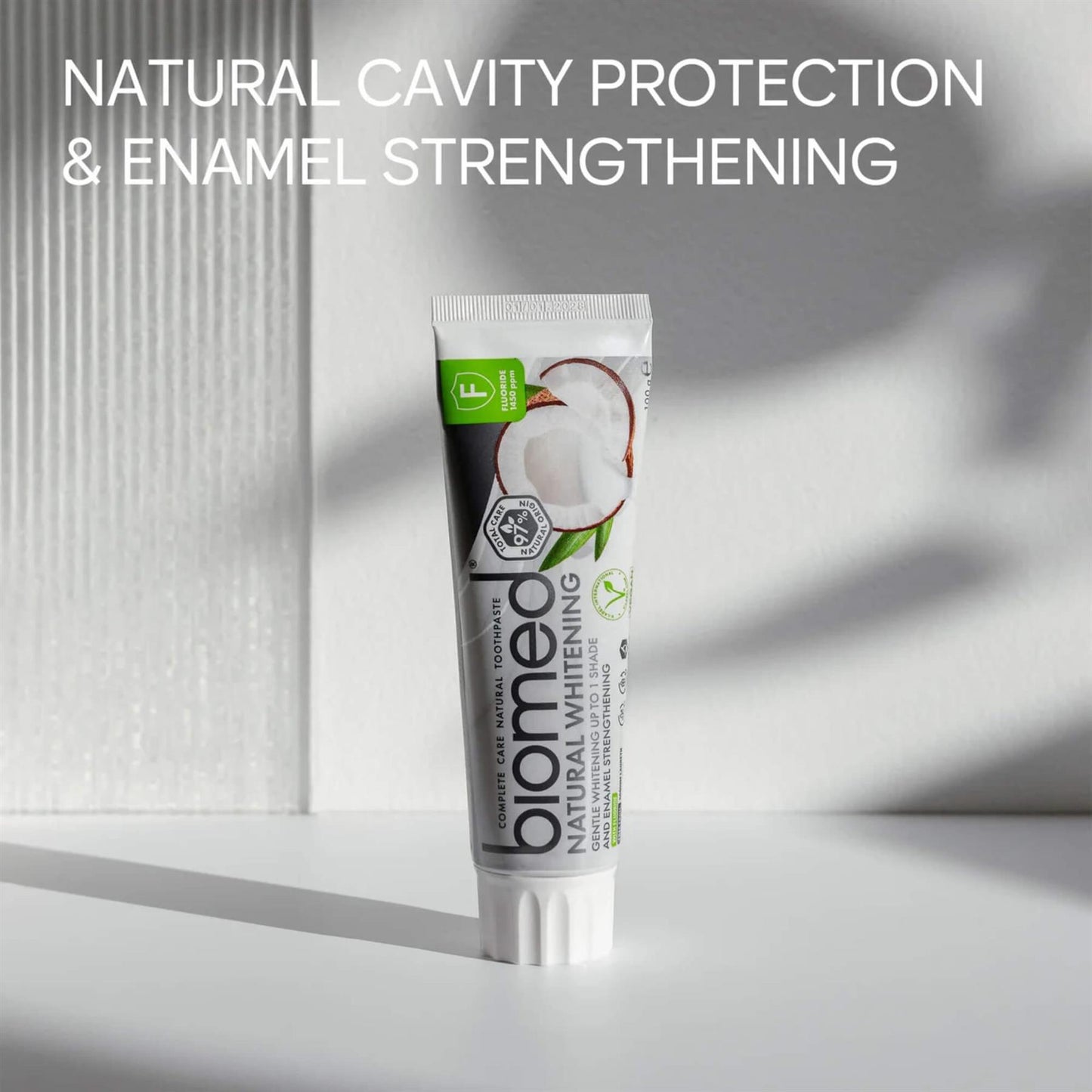 BIOMED Natural Whitening 97% Natural Toothpaste 100g