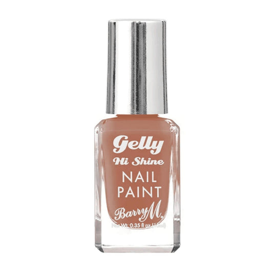 Barry M Gelly Hi Shine Nail Paint - Café au Lait