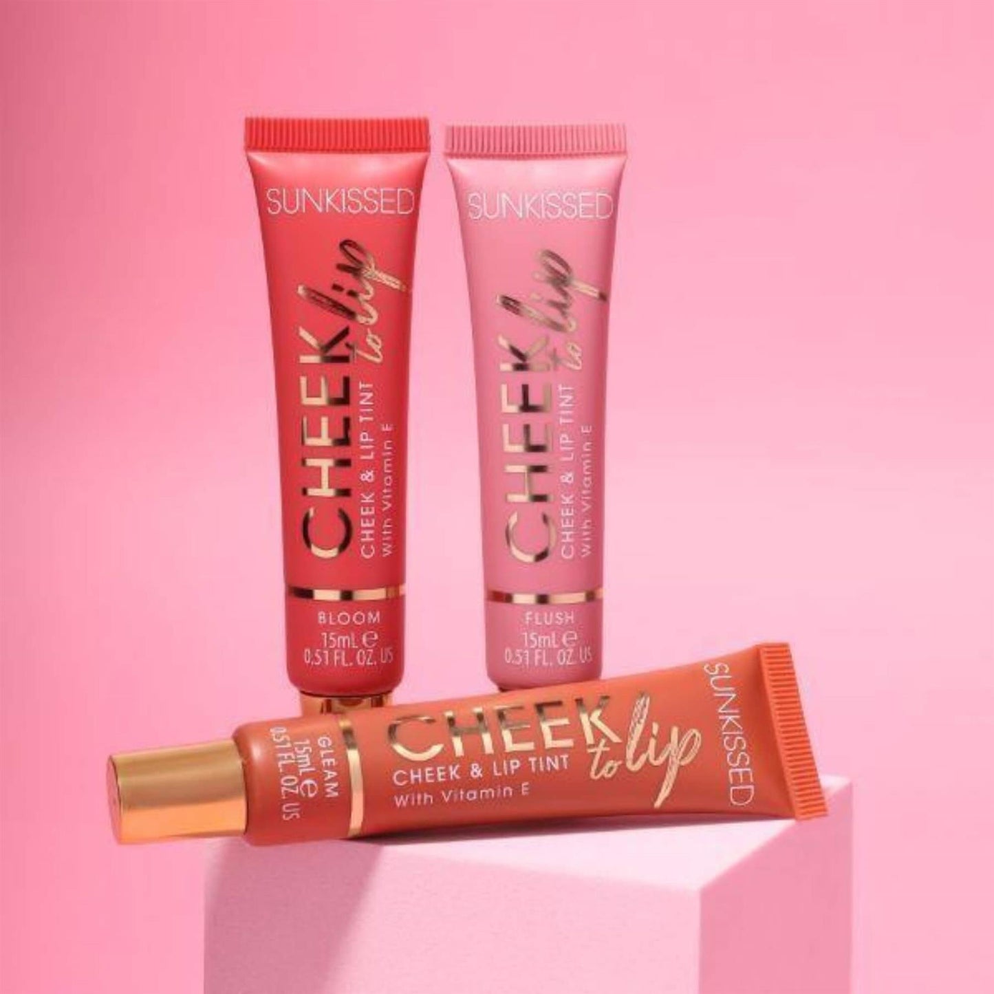 Sunkissed Cheek To Lip Trio Gift Set - 3 x 15ml