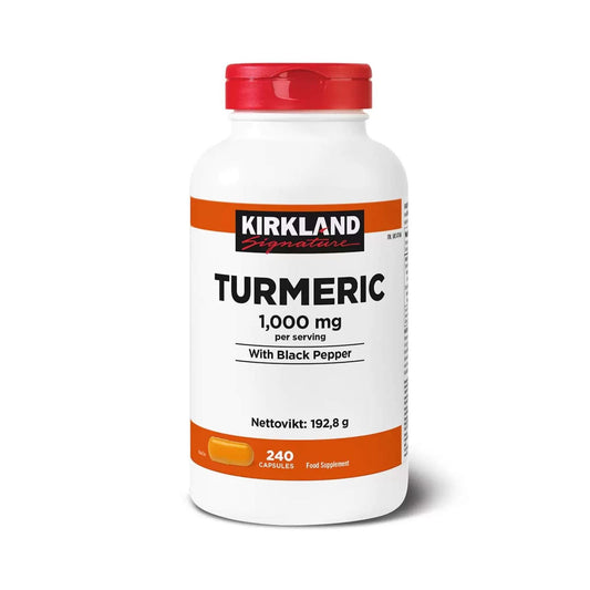 Kirkland Signature Turmeric 1000mg - 240 Capsules