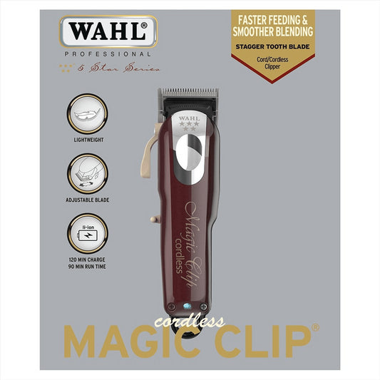Wahl 5 Star Magic Clip Cordless Hair Clipper