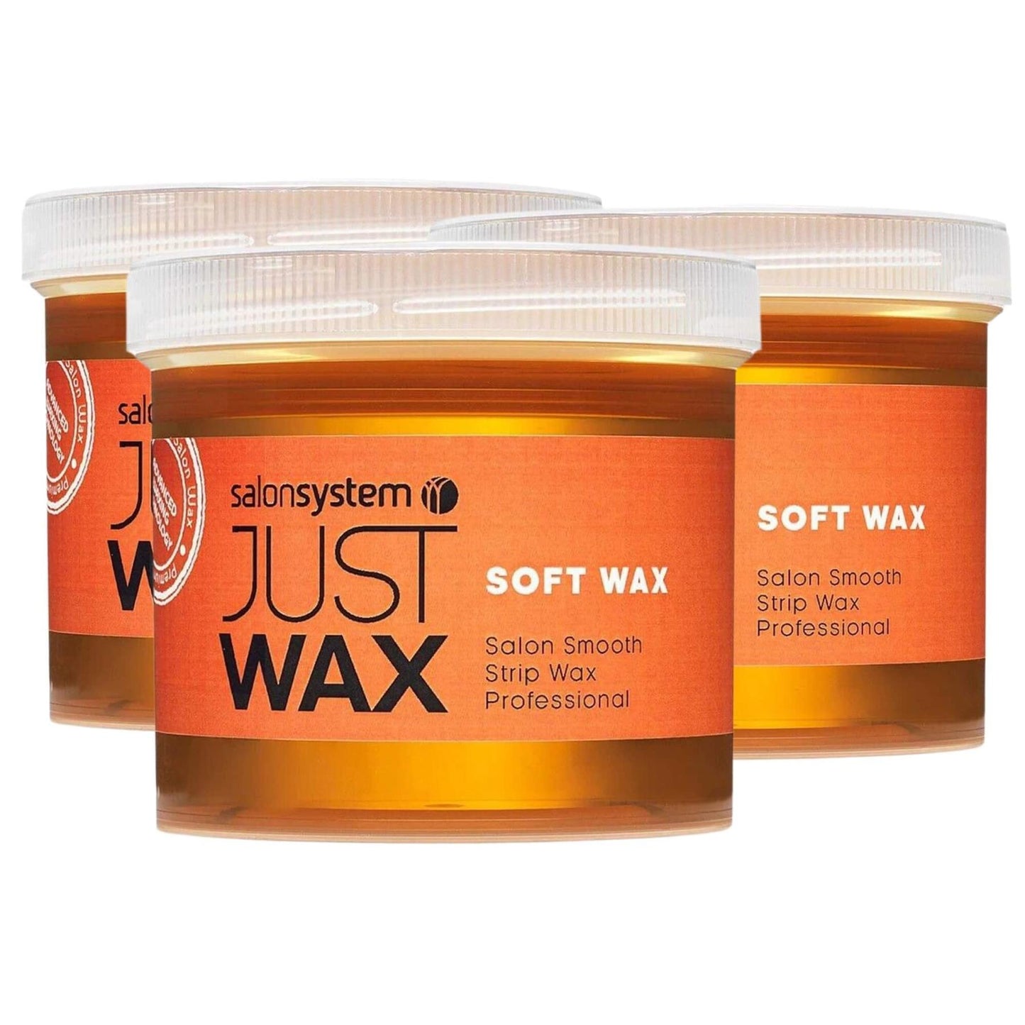 Just Wax Soft Wax - 3 x 450g