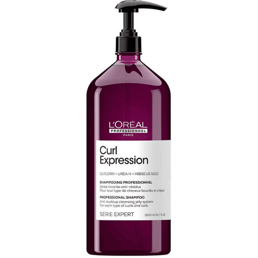 L'Oréal Serie Expert Curl Expression Clarifying Anti Build Up Jelly Shampoo - 1500ml