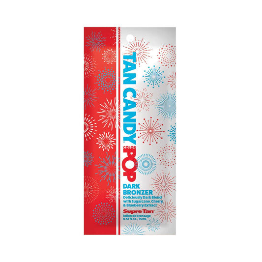 Supre Tan Candy Color Pop Bold Dark Bronzer Tanning Lotion