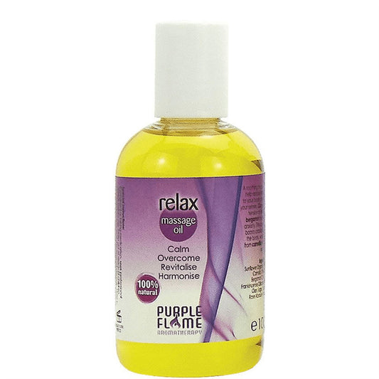 Purple Flame Massage Oil - Relax
