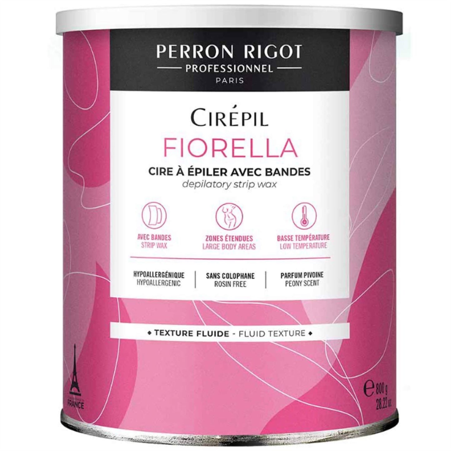 Perron Rigot Cirepil Strip Wax Pot Wax - Fiorella - 800g