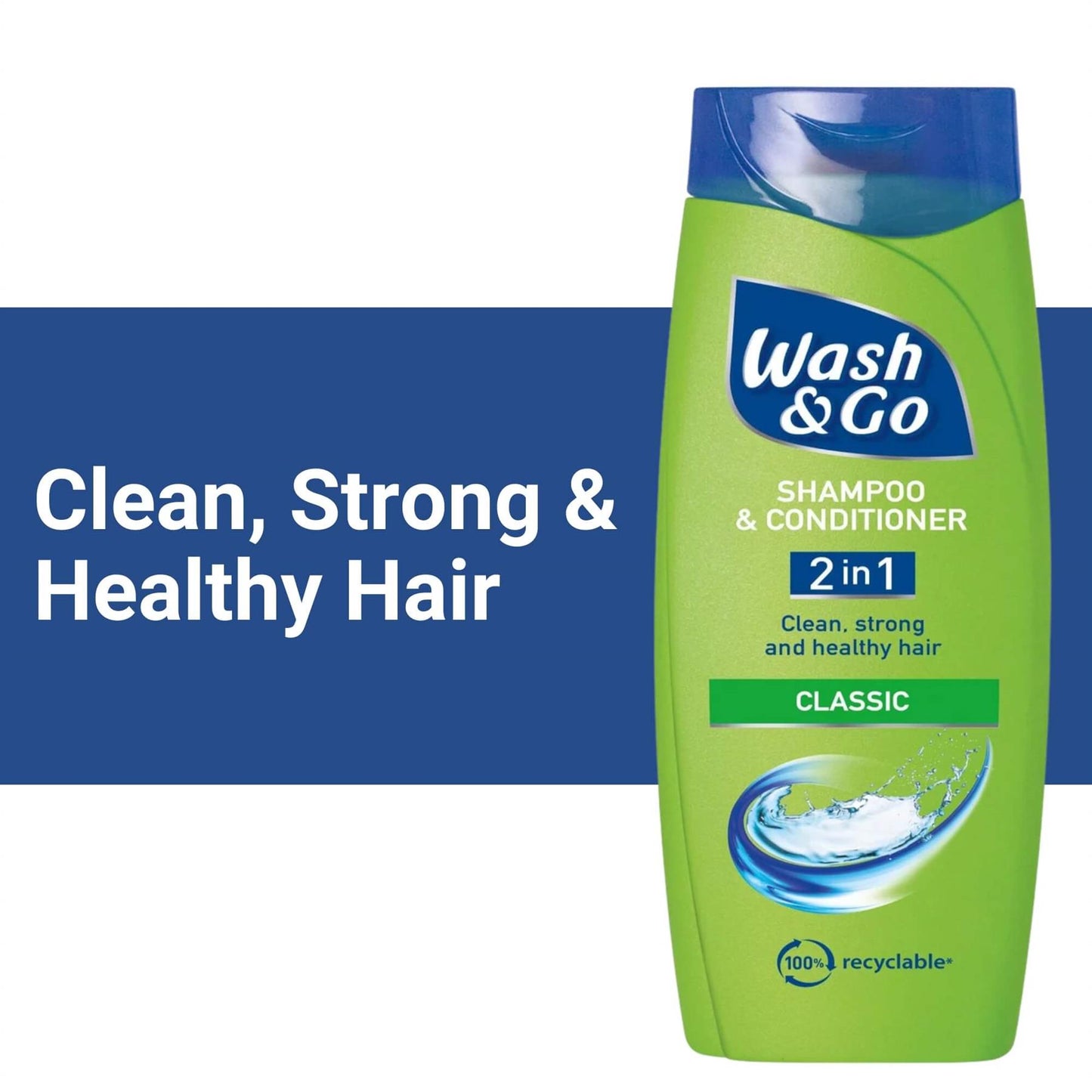 Wash & Go 2 in 1 Shampoo - Classic