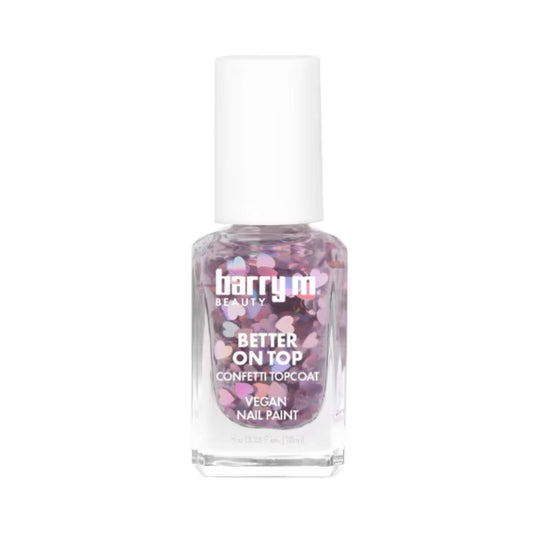 Barry M Better On Top Confetti Topcoat 10ml