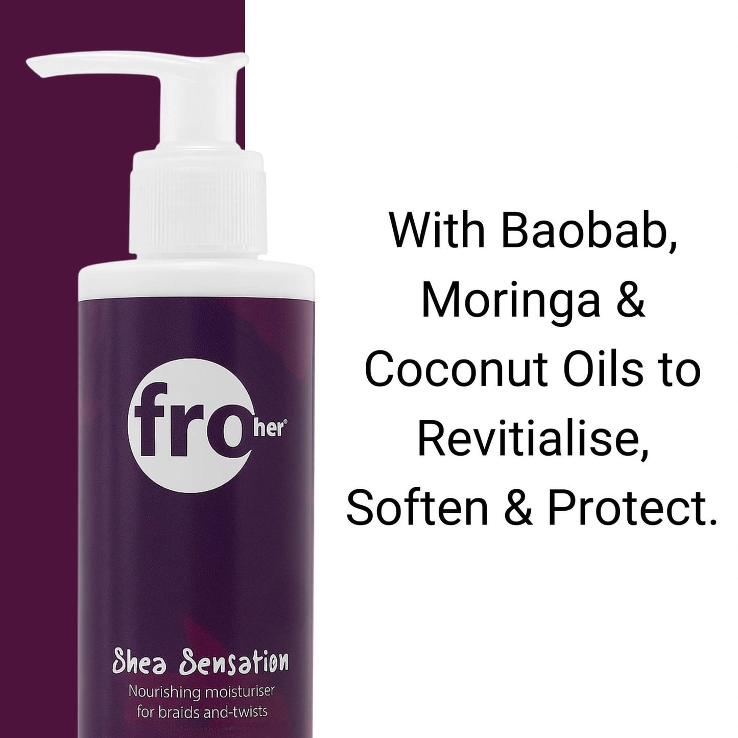 Fro Her Shea Sensation Intensely Nourishing Hair Moisturiser 190ml