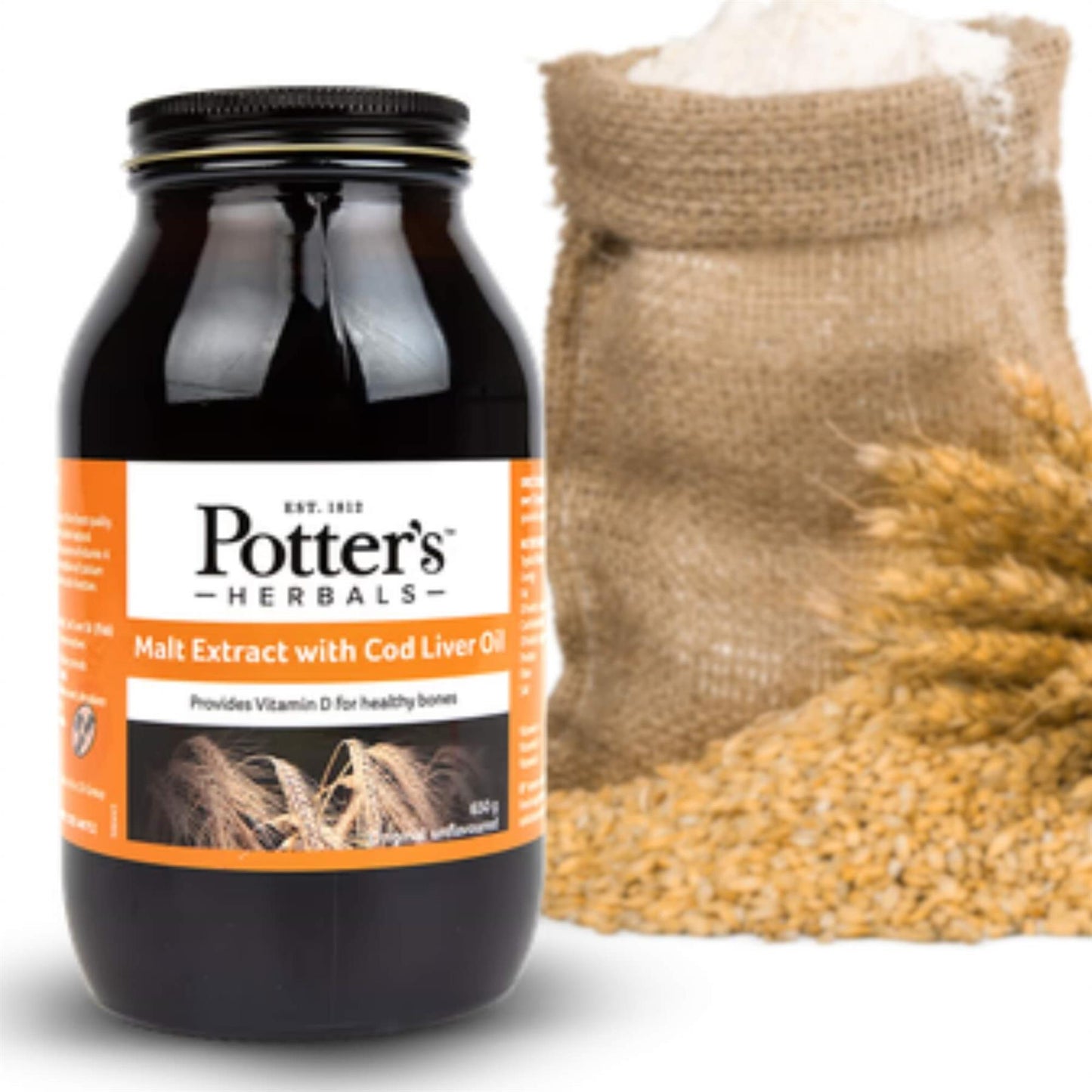 Potter's Malt Extract with Cod Liver Oil 650g